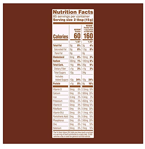 Nesquik Chocolate Powder Mix – 44.9 oz