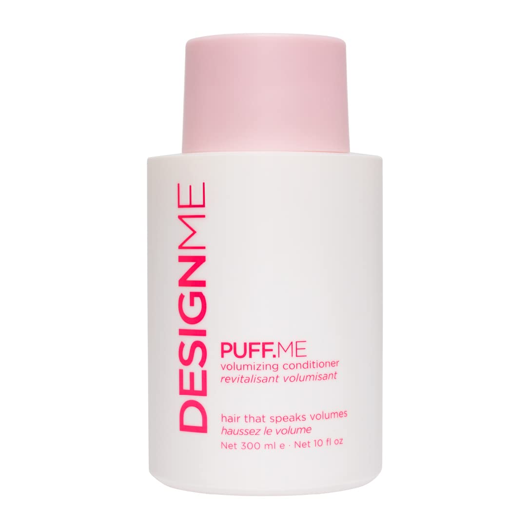 PUFF.ME Volumizing Conditioner by DESIGNME | Hydrating with Sunflower Seed Oil for Hair Volume | Detangling Conditioner for Straight & Wavy Hair | Sulfate Free - Available at All In One Marketplace Canada