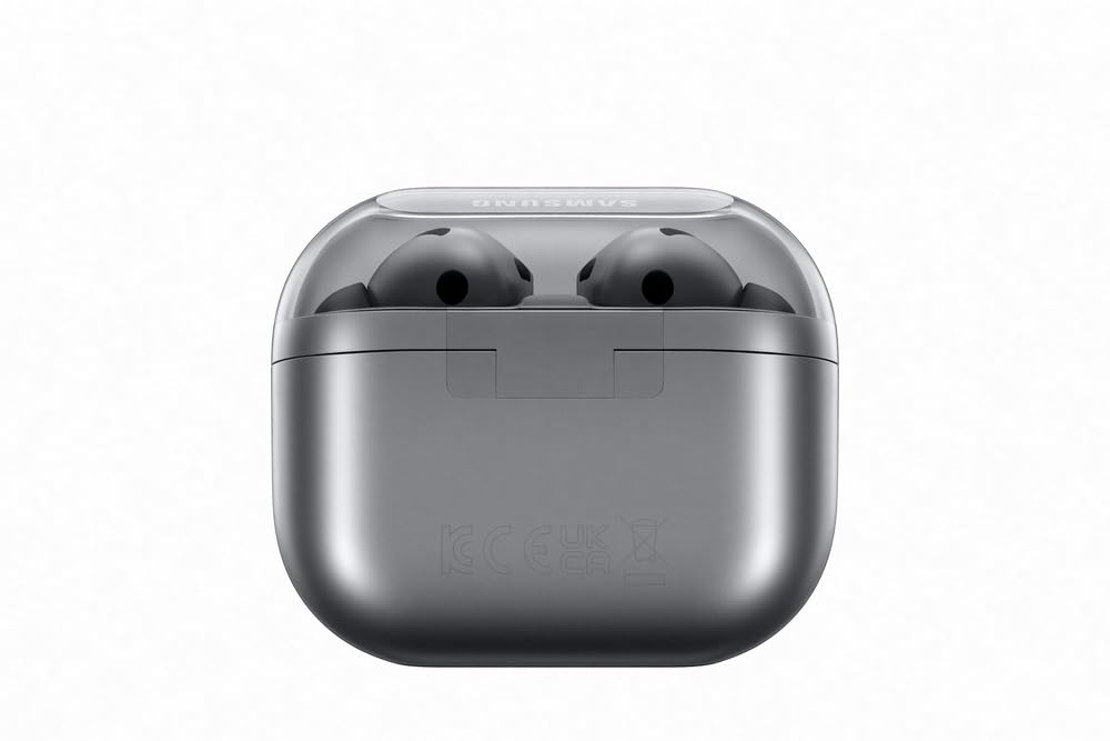 Samsung Galaxy Buds3Pro, Wireless Bluetooth Earbuds with Adaptive Noise Control, Sweat and Water Resistance, AI translator, Hi-Fi Sound, 360 Audio – Silver (CAD Version & Warranty) Samsung