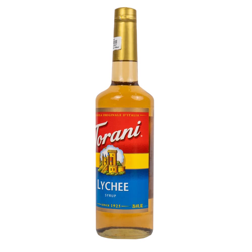 Torani Lychee Flavour Syrup 750ml Torani