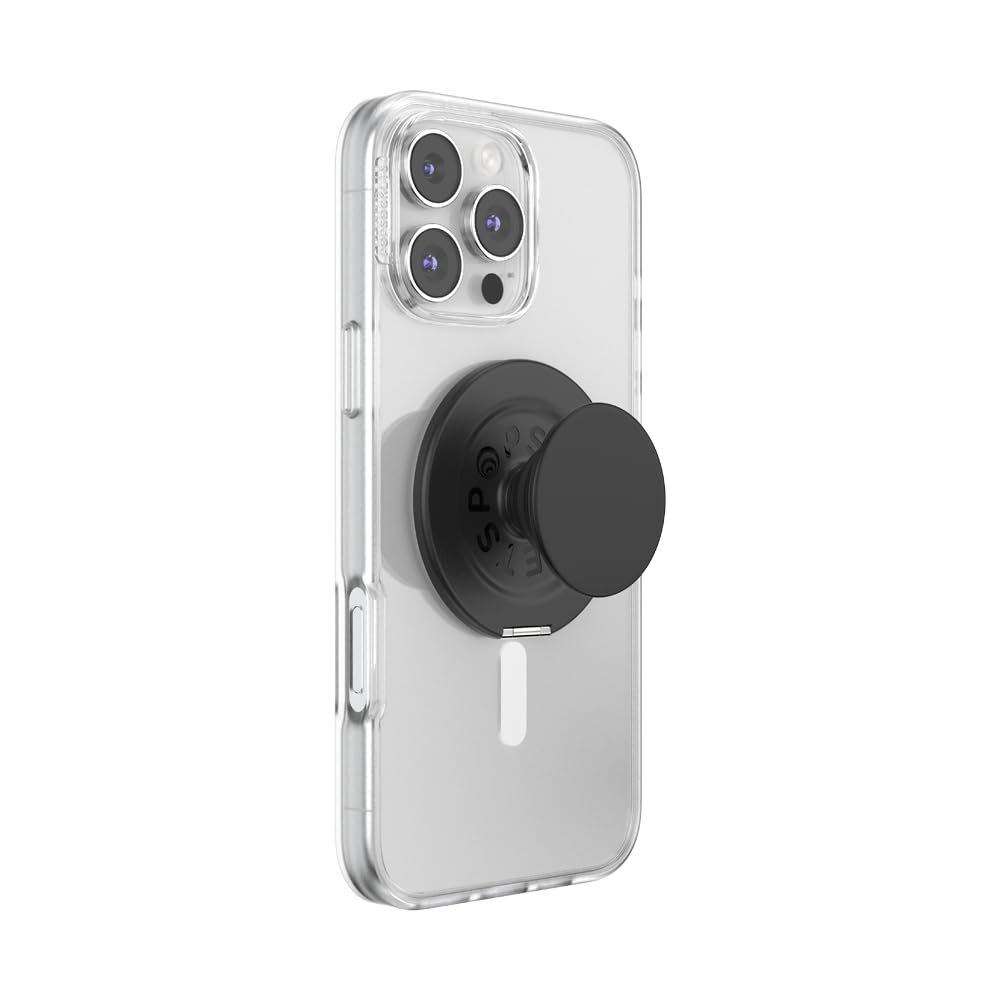 PopSockets Kick-Out Grip for MagSafe, Kickstand- Black