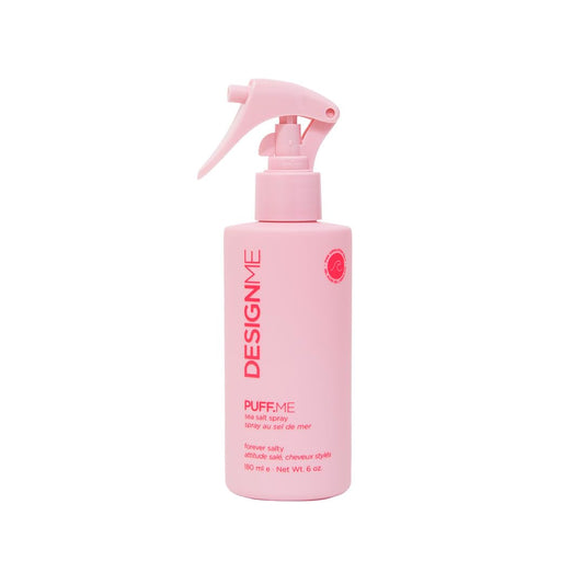 DESIGNME PUFF.ME Sea Salt Spray | Sea Salt Texture Spray for Beach Waves, Volume & Tousled Texture | Soft Hold, Lightweight Hydration & Non-Drying Sea Salt Hair Spray for Women - Available at All In One Marketplace Canada
