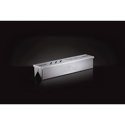 Napoleon Stainless Steel Smoker Box 67013 Add Smoky Flavor to BBQ, Easily Turn Gas Grill Into Smoker, Add Wood Chips or Chunks to Smoke Food on Barbecue Napoleon