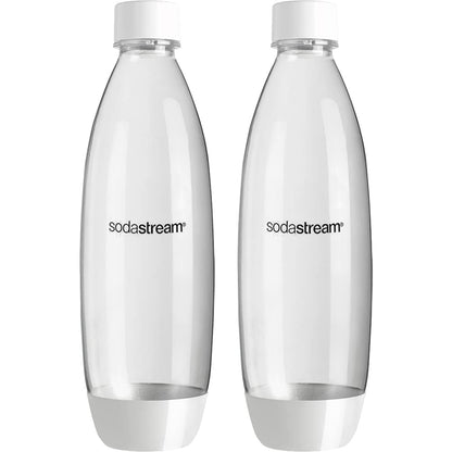 Sodastream 1L Fuse White Bottles Twin Pack - Dishwasher Safe 🍁 All In One Marketplace Canada