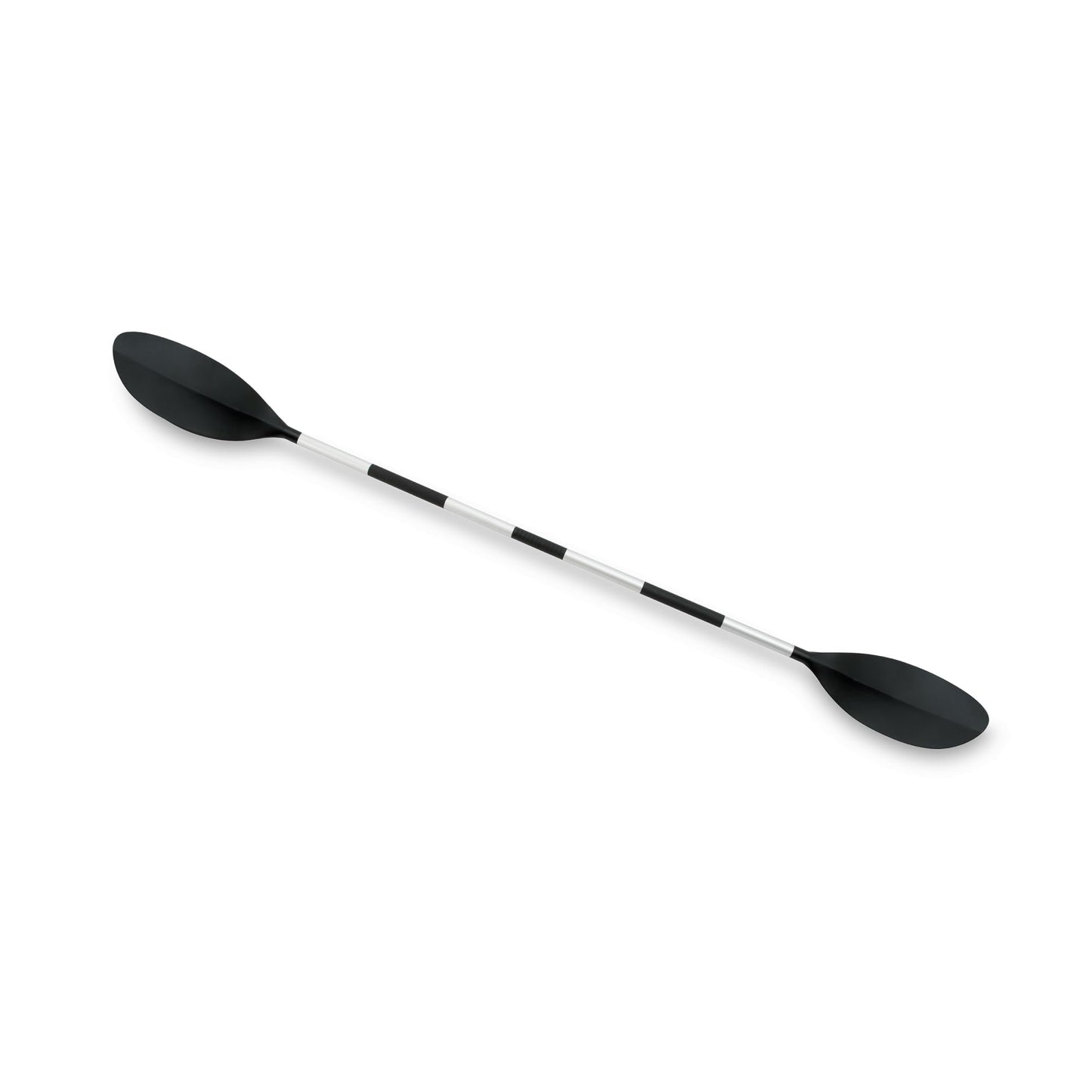 INTEX 69629E 86" Kayak Paddle: Ribbed Spoon Shaped Blades – Durable Lightweight Aluminum Shaft – Comfortable Grips – 3-Position Feather Adjustability – TUV RL Approved