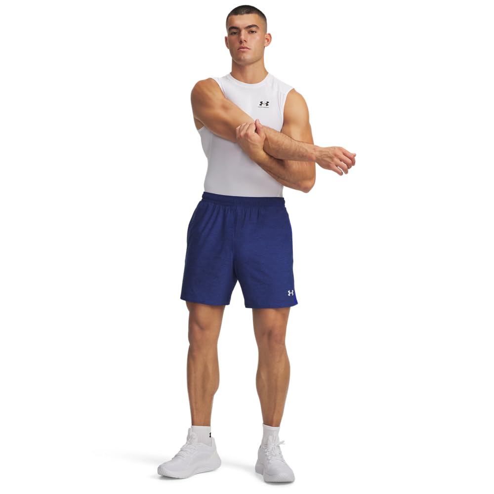Under Armour Mens Mk-1 Shorts, (400) Royal/Royal/White, X-Large Under Armour