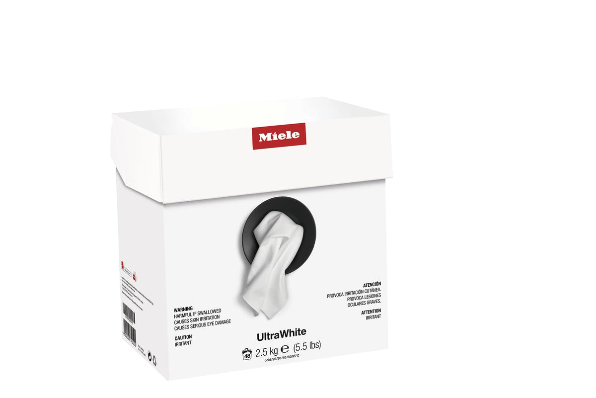 Miele Original UltraWhite Powder Laundry Detergent for Miele Washing Machines, Optimal Care of White and Coloured Fabrics - 10459720
