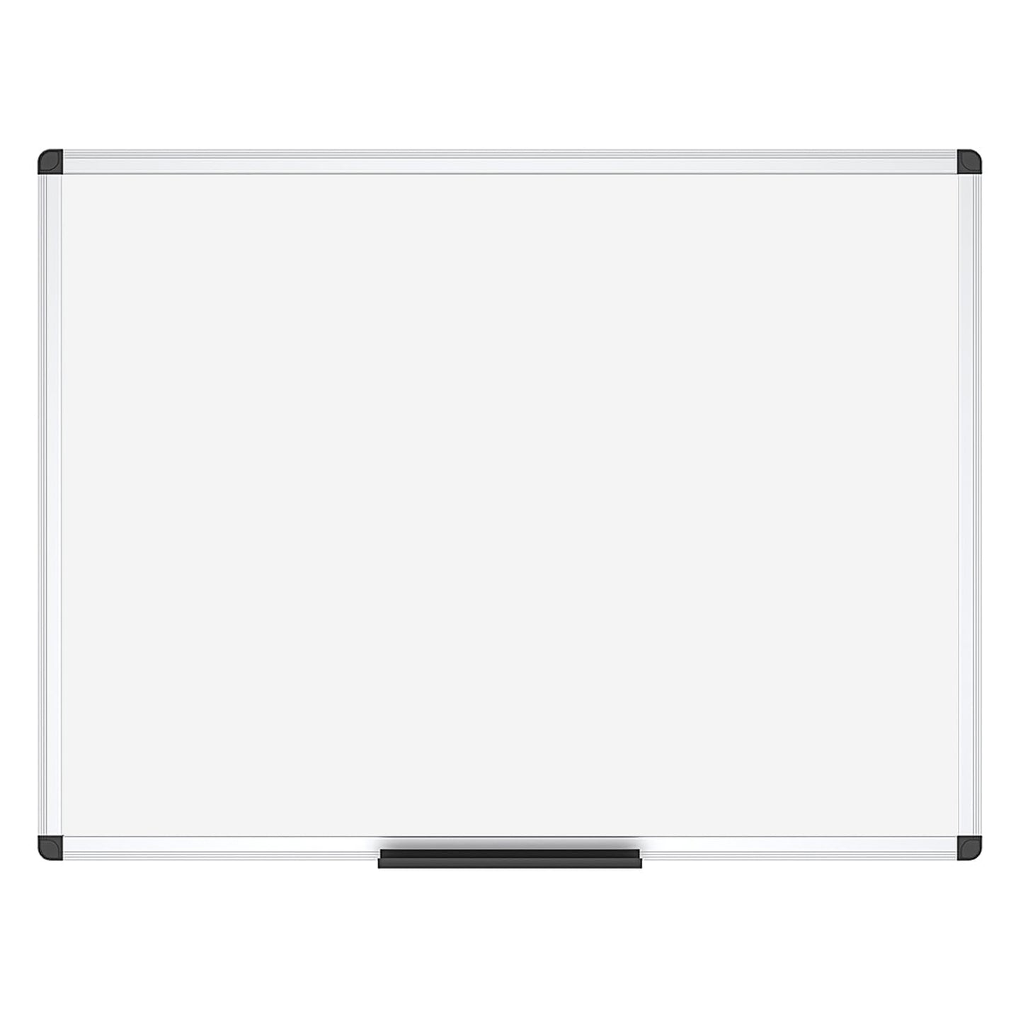 VIZ-PRO Magnetic White Board, Dry Erase Board 24 X 18 Inches, Whiteboard with Silver Aluminium Frame