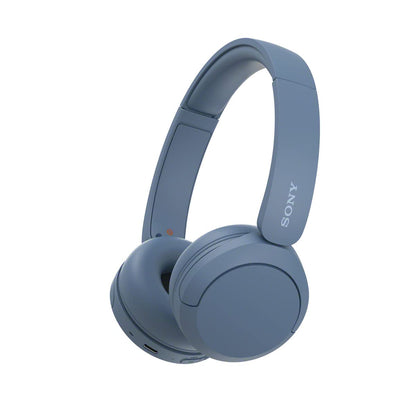 Sony WH-CH520 Wireless Headphones Bluetooth On-Ear Headset with Microphones, Blue - Available at All In One Marketplace Canada