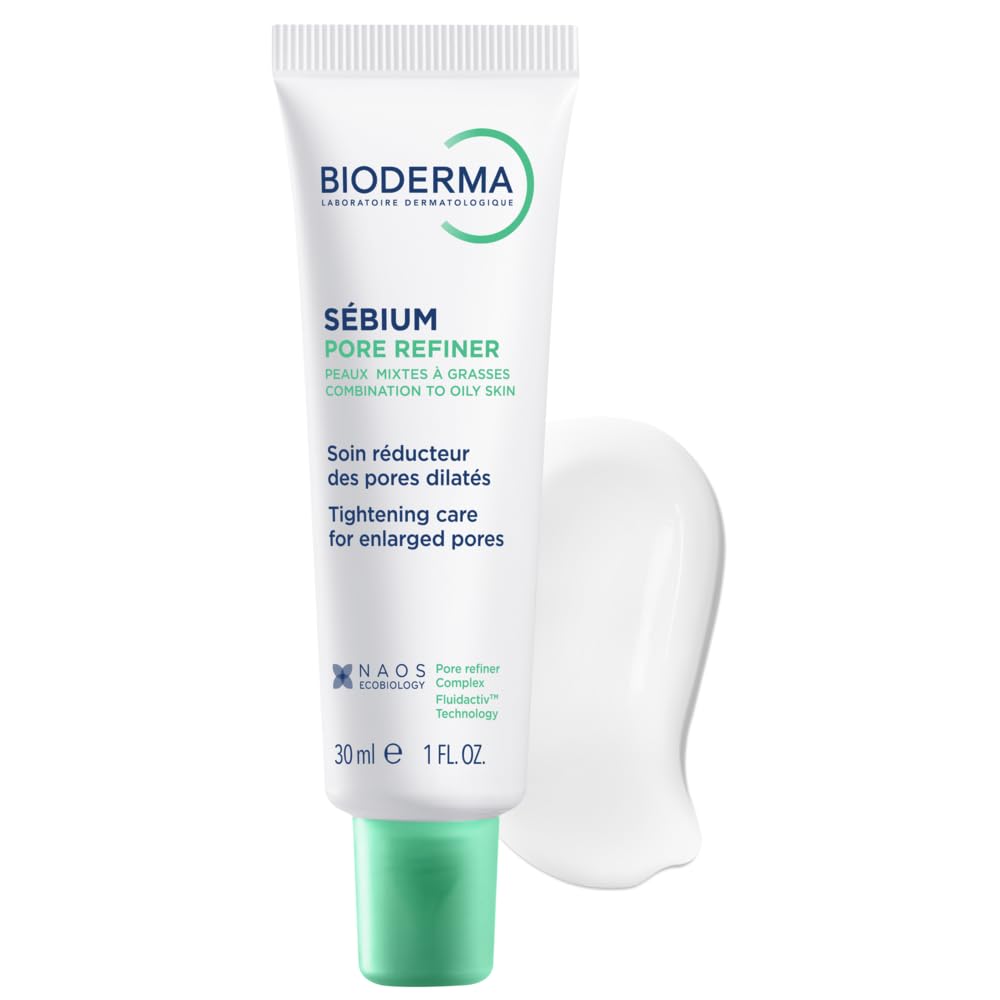 Bioderma - Sébium - Pore Refiner Cream - Corrective Care for enlarged pores - For Combination to Oily Skin - 1 fl.oz. Bioderma