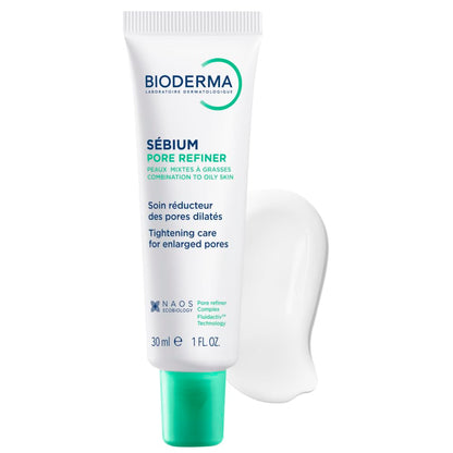 Bioderma - Sébium - Pore Refiner Cream - Corrective Care for enlarged pores - For Combination to Oily Skin - 1 fl.oz. Bioderma