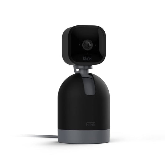Blink Mini Pan-Tilt Camera (newest model), Rotating indoor plug-in smart security camera, two-way audio, HD video, motion detection, Works with Alexa (Black) 🍁 All In One Marketplace Canada