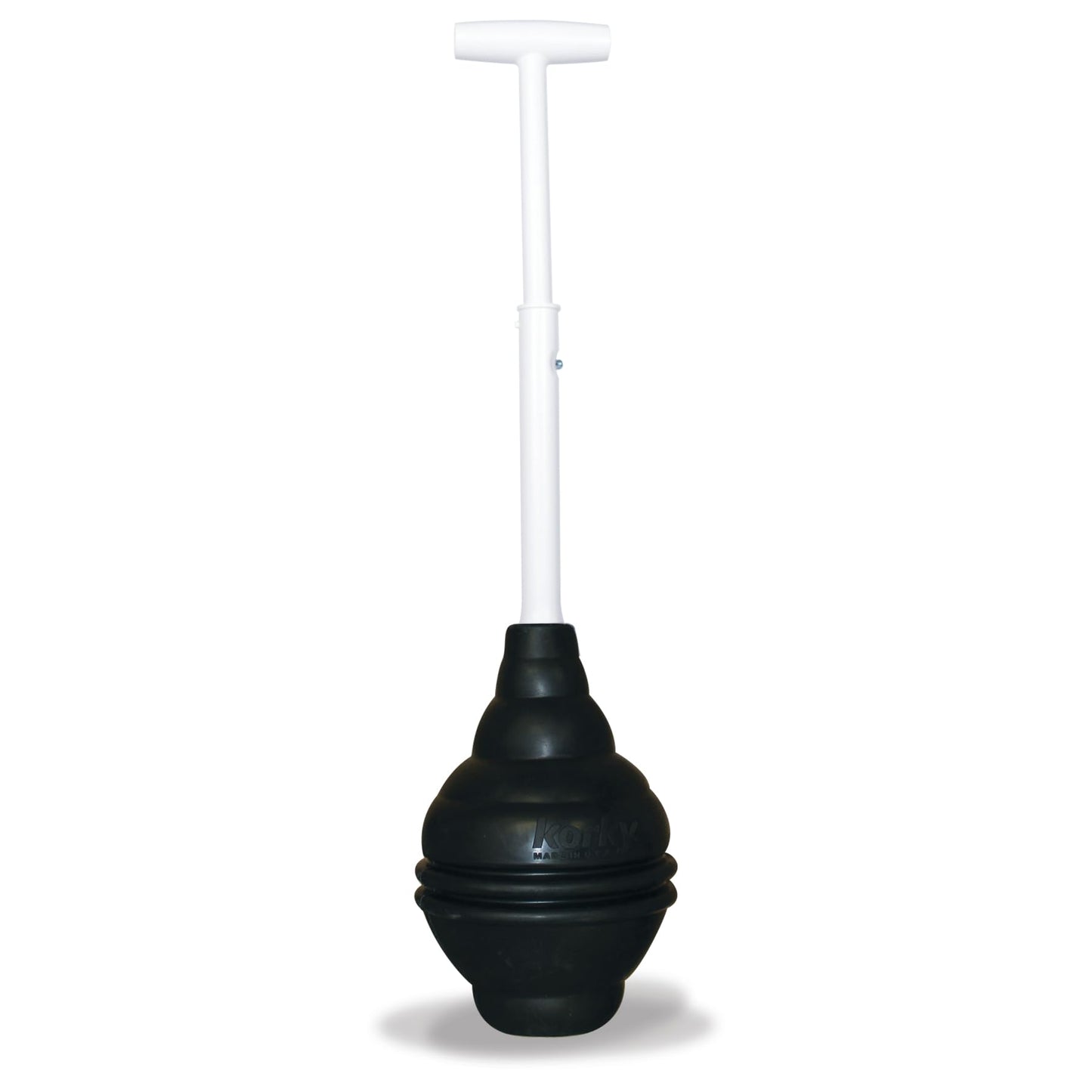 Korky BeehiveMAX Heavy Duty Toilet Plunger - Seals All Bowl Shapes – Powerful Clog Removal Korky