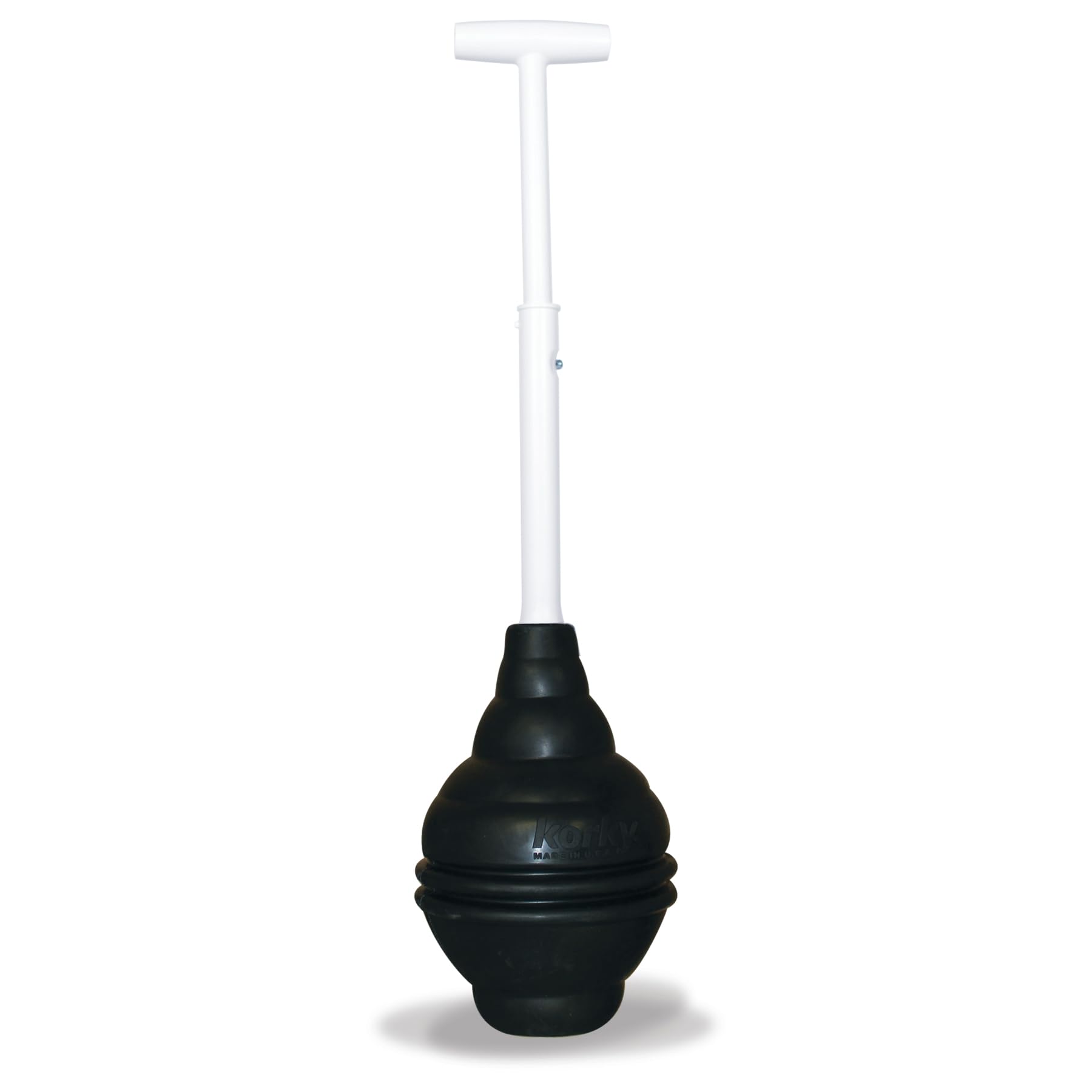 Korky BeehiveMAX Heavy Duty Toilet Plunger - Seals All Bowl Shapes – Powerful Clog Removal Korky
