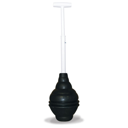 Korky BeehiveMAX Heavy Duty Toilet Plunger - Seals All Bowl Shapes – Powerful Clog Removal Korky