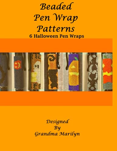 Modèles de gaines à perles pour stylos : 6 gaines pour stylos sur le thème d'Halloween