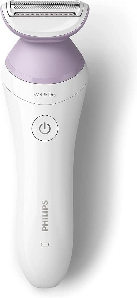 Philips Female Grooming Lady Shaver Series 6000, Cordless Wet & Dry use, 4 accessories, BRL136/00