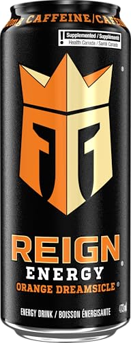 Reign Orange Dreamsicle Energy Drink, 473mL Cans (12-Pack)