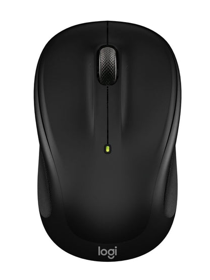 Logitech M325s Compact Ambidextrous 2.4 GHz Wireless Mouse - Black