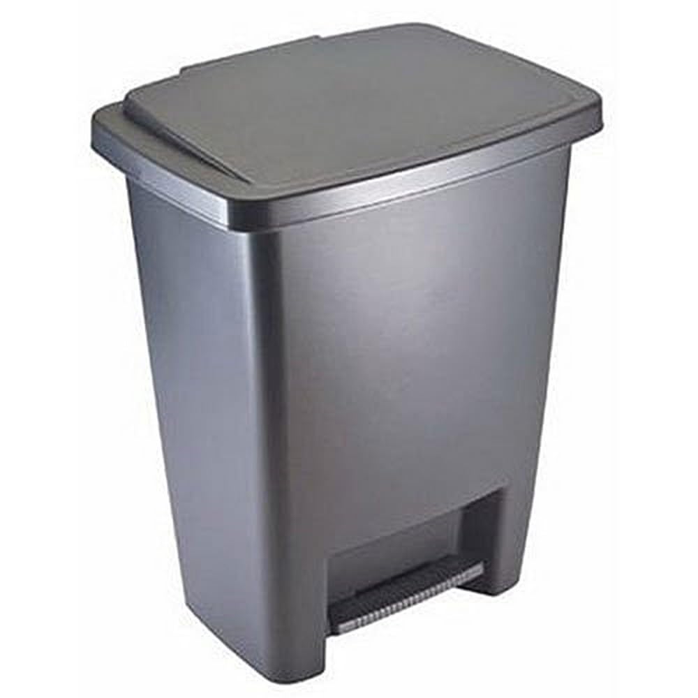 Rubbermaid 31.2L Step on Wastebasket (FG284187CYLND) 🍁 All In One Marketplace Canada