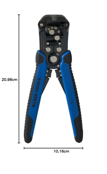 Klein Tools 11061 Self-Adjusting Stripper/Cutter, Heavy Duty, for 10-20 AWG Solid, 12-22 AWG Stranded, and Romex Wire 12/2 and 14/3