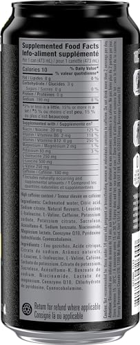 Reign Energy Cherry Limeade – 473 mL Cans (12 Pack) | Zero Sugar Drink with BCAAs, CoQ10 & Electrolytes