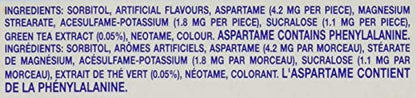 Mentos Clean Breath Peppermint Mints - 12 Pack (360 Pieces)