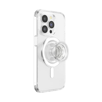 PopSockets Phone Grip for MagSafe, Magnetic Holder- Clear