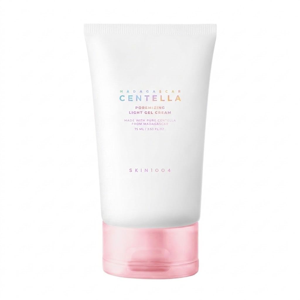 SKIN1004 Madagascar Centella Poremizing Light Gel Cream 2.53 fl.oz (75ml) | Tightens Pores | Soothes Irritated Skin SKIN1004