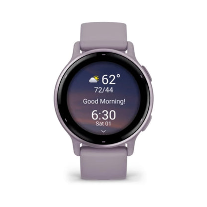 Garmin vívoactive 5, Health and Fitness GPS Smartwatch, AMOLED Display, Up to 11 Days of Battery, Orchid