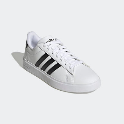 Adidas Women's Grand Court 2.0, White/Core Black/Core Black, 9.5 adidas