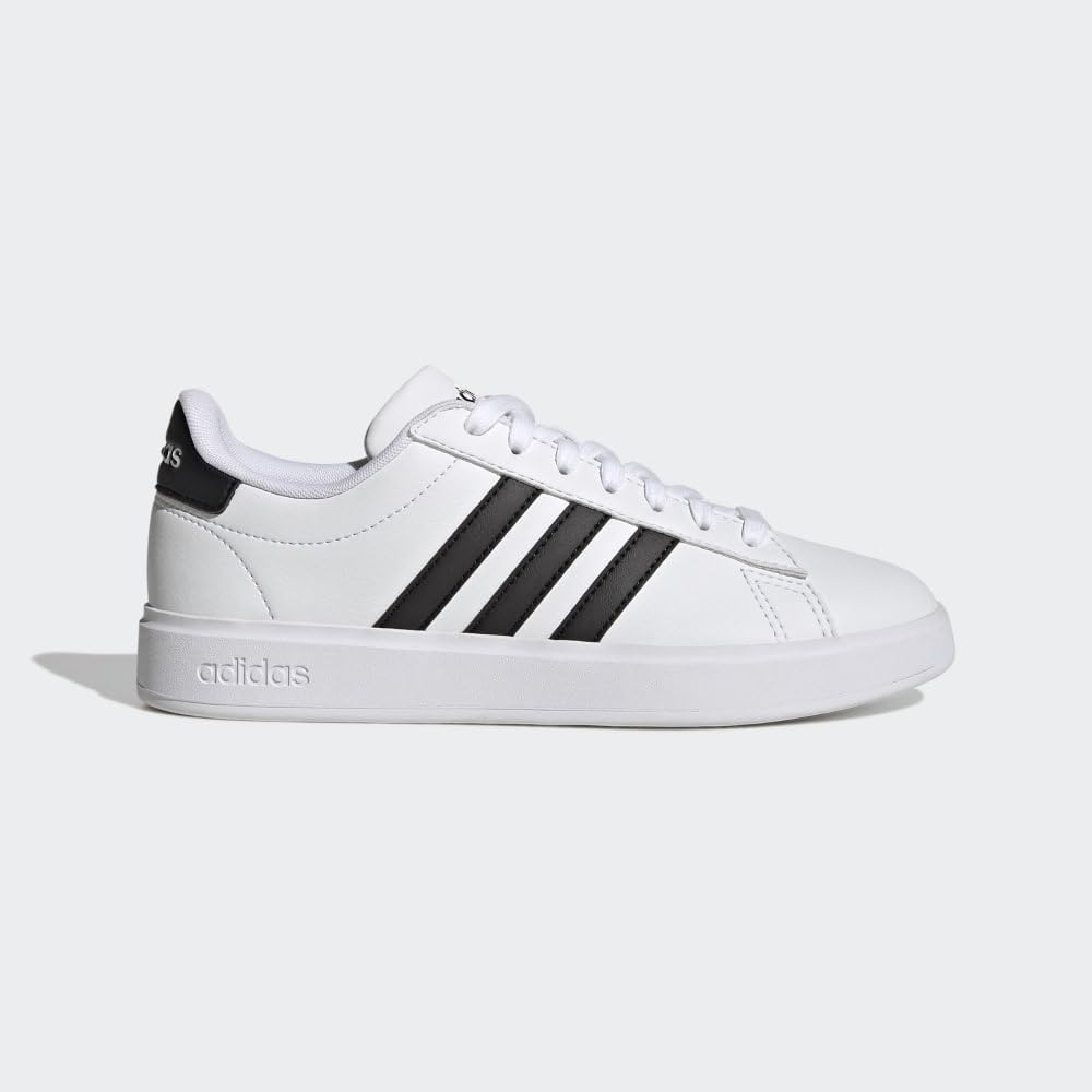 Adidas Women's Grand Court 2.0, White/Core Black/Core Black, 9.5 adidas
