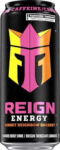 Reign Energy Reignbow Sherbet 473mL Cans - 12 Pack