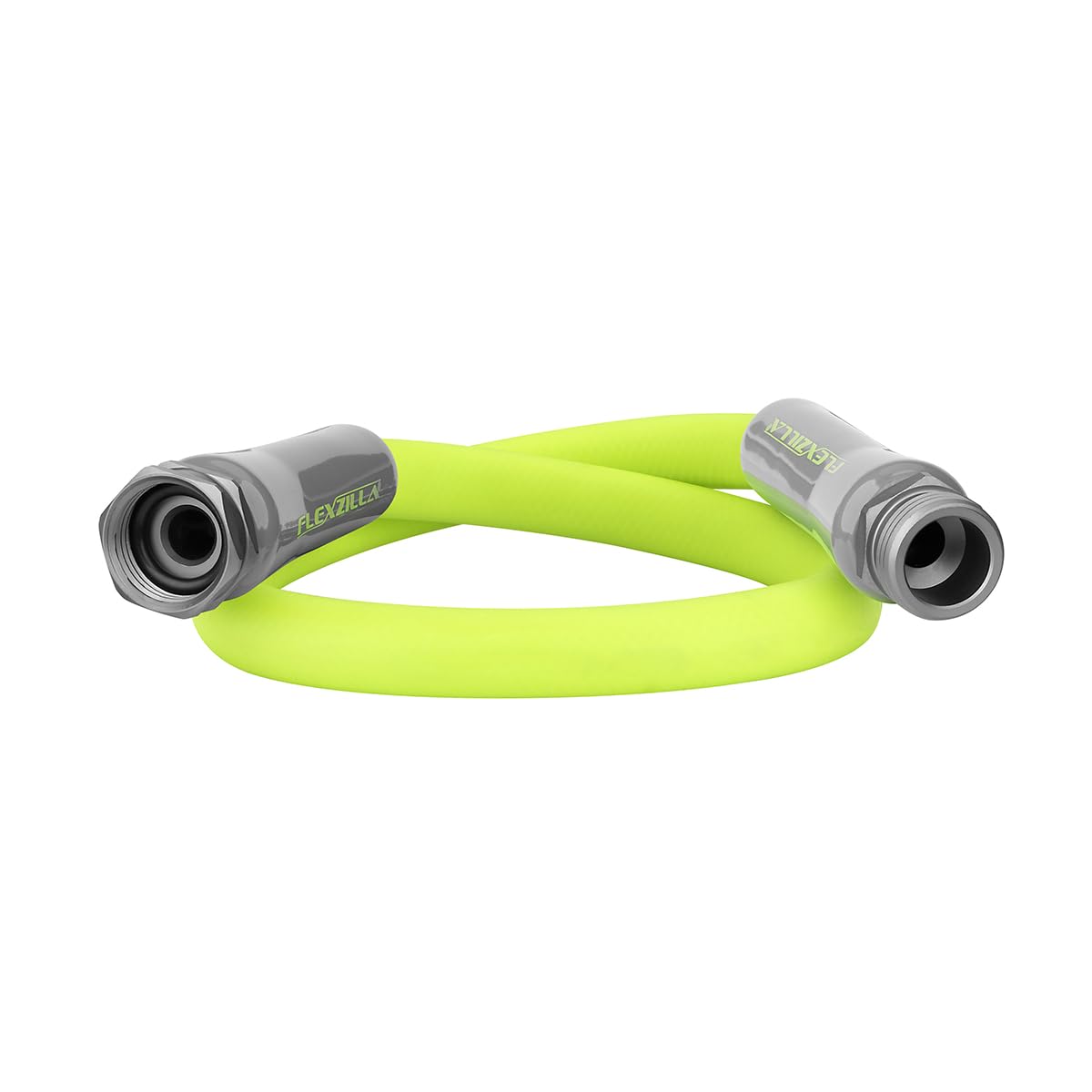 Flexzilla Garden Lead-In Hose, 5/8" X 3', Heavy Duty, Lightweight, Drinking Water Safe-HFZG503YW