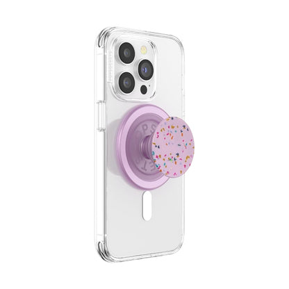 PopSockets Phone Grip for MagSafe, Magnetic Holder- Regrind Sugar Plum