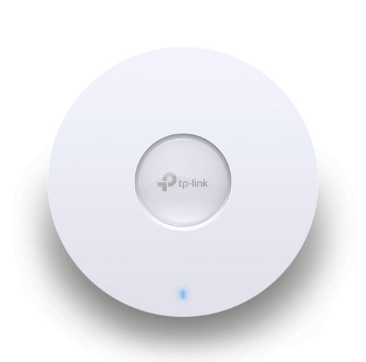 Omada EAP650 AX3000 Ceiling Mount WiFi 6 Access Point, Dual-Band 2402 Mbps + 574 Mbps, 1× Gigabit PoE+ Port, 802.3at PoE/DC Power, Omada Mesh, Seamless Roaming, WPA3, Cloud Managed 🍁 All In One Marketplace Canada TP-Link