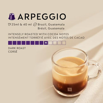 Nespresso Original Arpeggio Capsules - 90 Pack for Original Machines