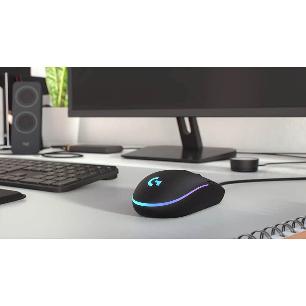 Logitech G203 Wired Gaming Mouse - Black