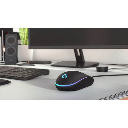 Logitech G203 Wired Gaming Mouse - Black