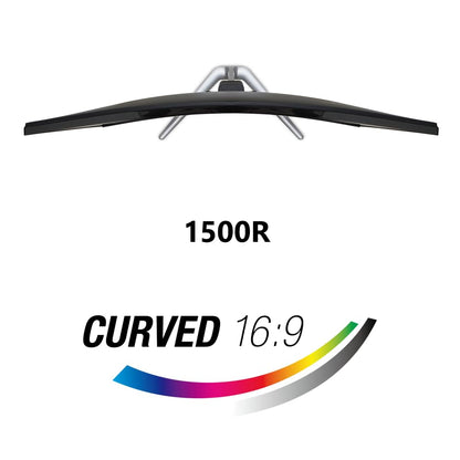 Acer EDA270U Pbmiipx 27" WQHD (2560 x 1440) 1500R Curved Widescreen Gaming Display | AMD FreeSync Premium | 1ms (VRB) | up to 170Hz Refresh | HDR 10 | 2 Speakers | Display Port and HDMI Cable Incl. Acer