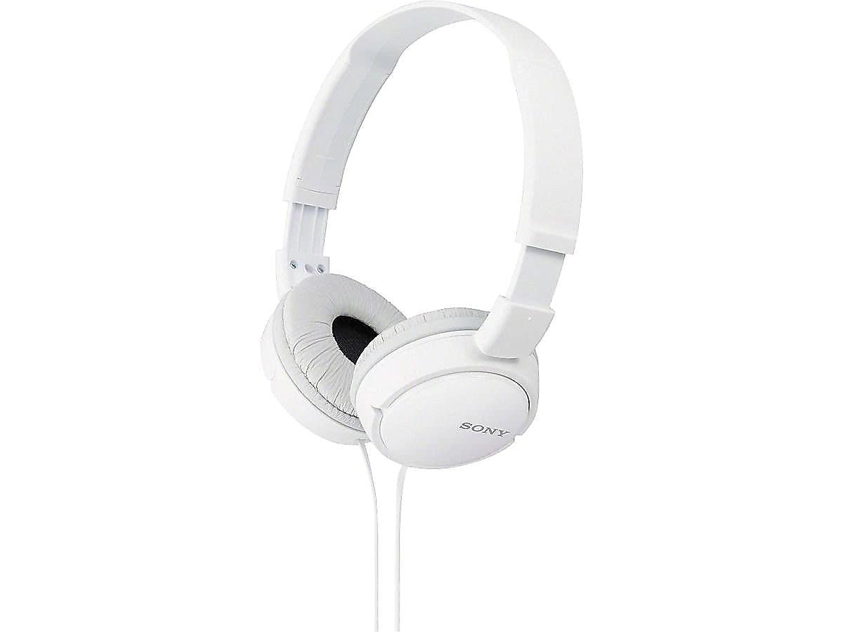 Sony MDRZX110 Over-Ear Headphones (White)