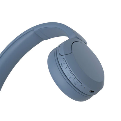 Sony WH-CH520 Wireless Headphones Bluetooth On-Ear Headset with Microphones, Blue - Available at All In One Marketplace Canada