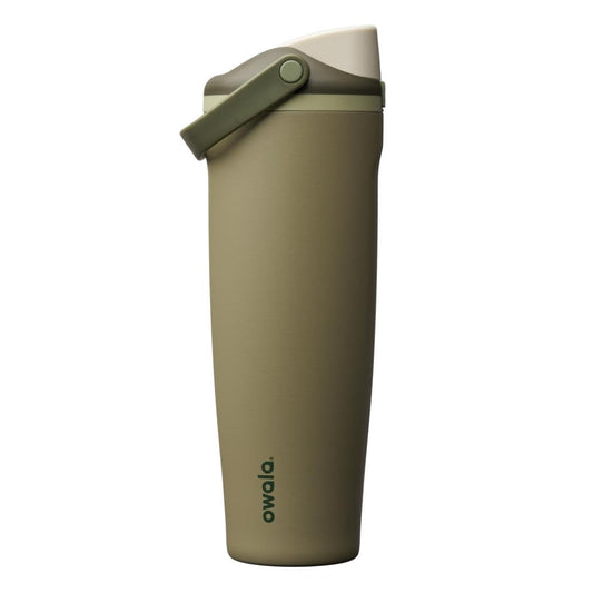 Owala FreeSip Sway Insulated Stainless Steel Water Bottle with Two-Way Spout, Built-In Straw and Bucket Handle, Made for Travel, School, and Sports, 40oz, BPA Free, Leak Proof, Off Road 🍁 All In One Marketplace Canada