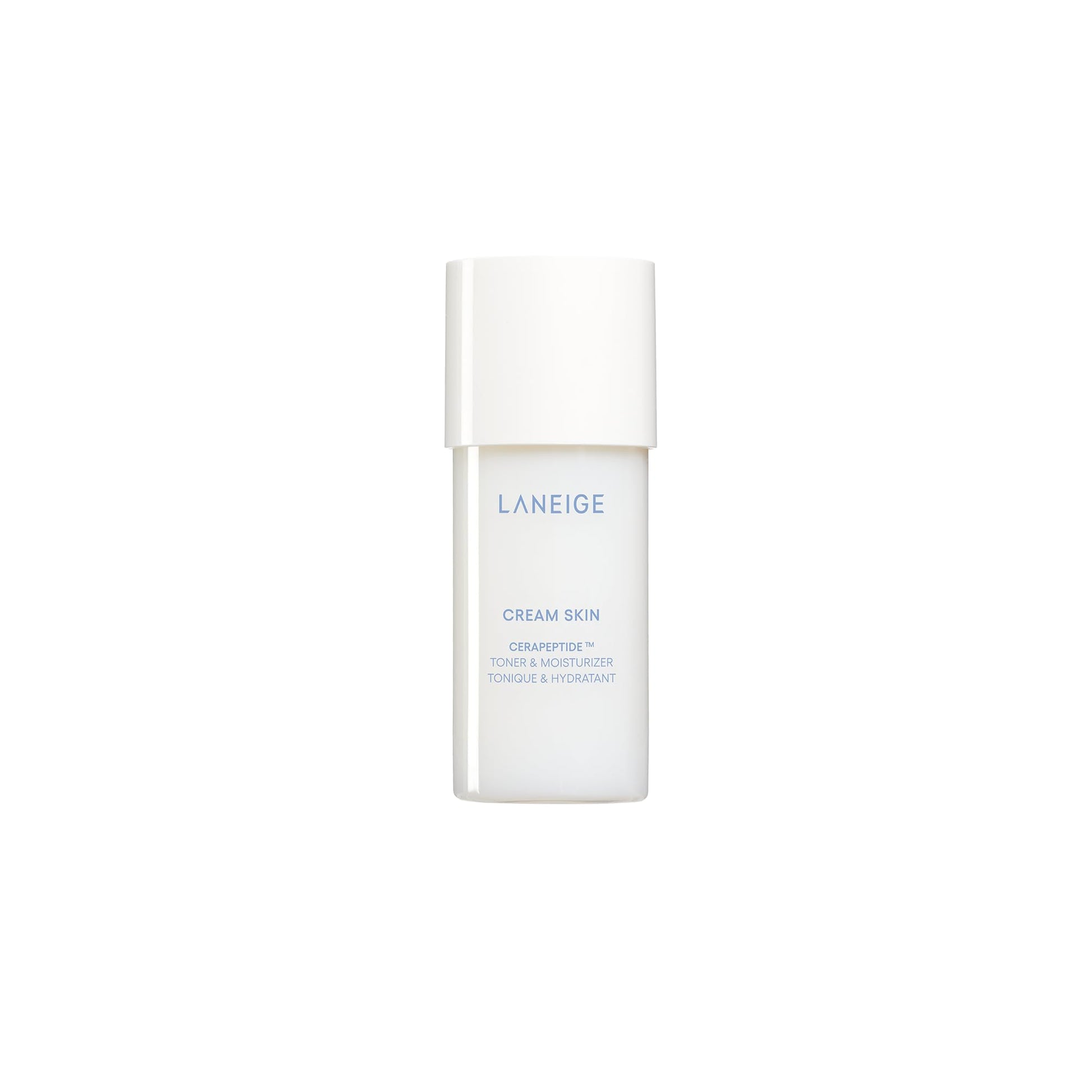 LANEIGE Cream Skin Toner & Moisturizer Mini: Lightweight Refillable Korean Milky Toner with Ceramide & Peptide for Hydration, Firming, & Barrier Support - Available at All In One Marketplace Canada