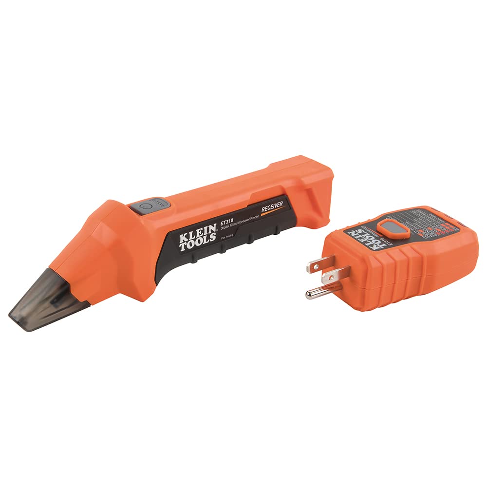 Klein Tools 80016 Circuit Breaker Finder Tool Kit with Accessories, 2-Piece Set, Includes Cat. No. ET310 and Cat. No. 69411 KLEIN TOOLS