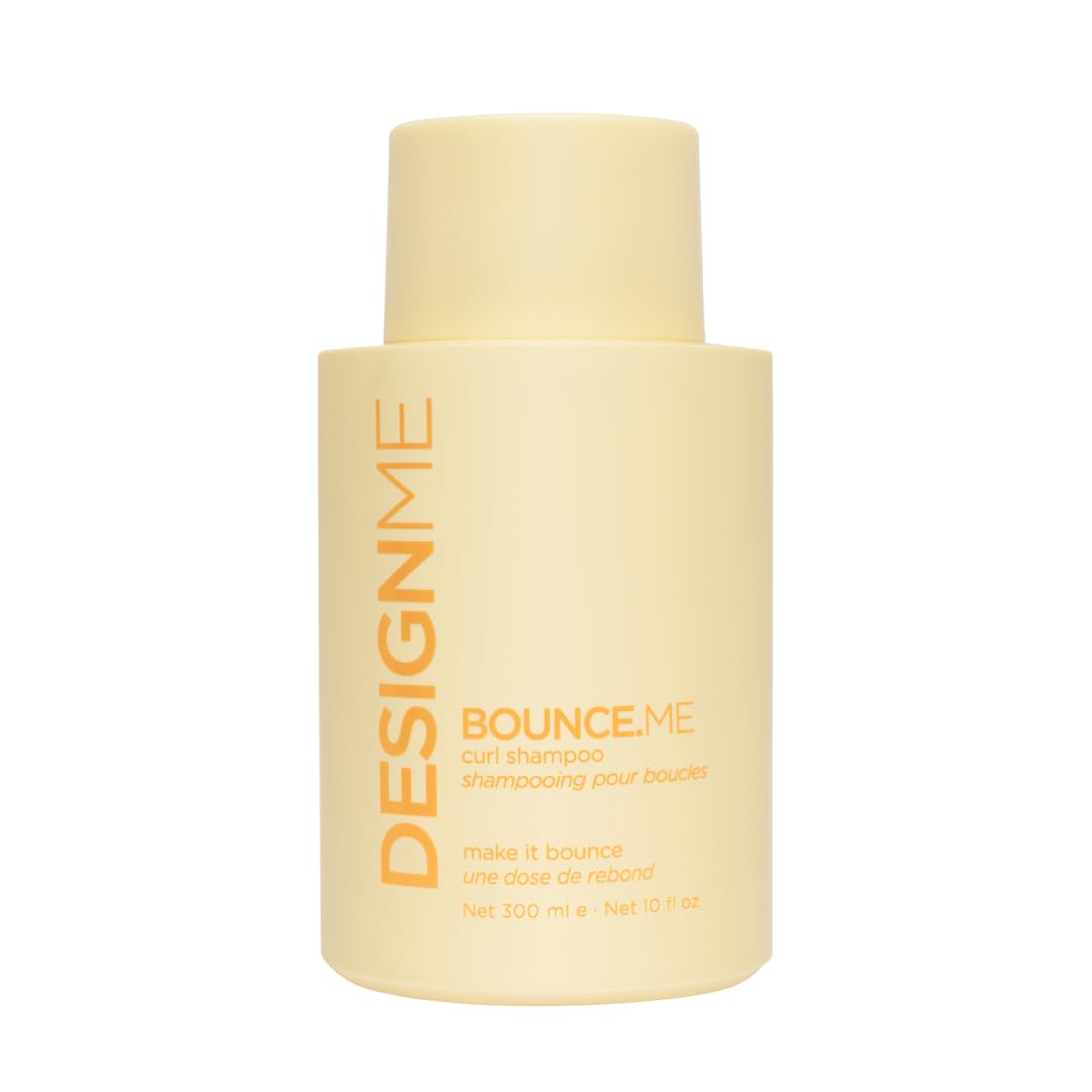 DESIGNME BOUNCE.ME Curl Shampoo | Curl-Defining, Anti-Frizz - For All Curly Hair Types | Nourishing with Kukui Nut Seed and Buriti Oil | Boost Shine, Moisturize Curly Hair - Available at All In One Marketplace Canada