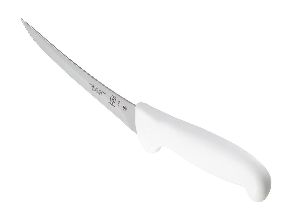 Mercer Culinary Ultimate Curved Boning Knife, 6-Inch, White