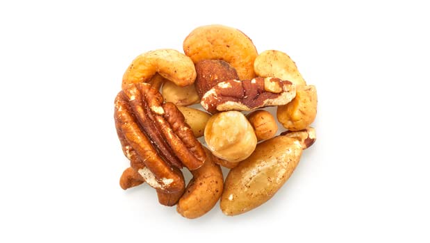 Yupik Deluxe Roasted Unsalted Nut Mix – 1kg Blend of Brazil Nuts, Almonds, Cashews, Hazelnuts & Pecans