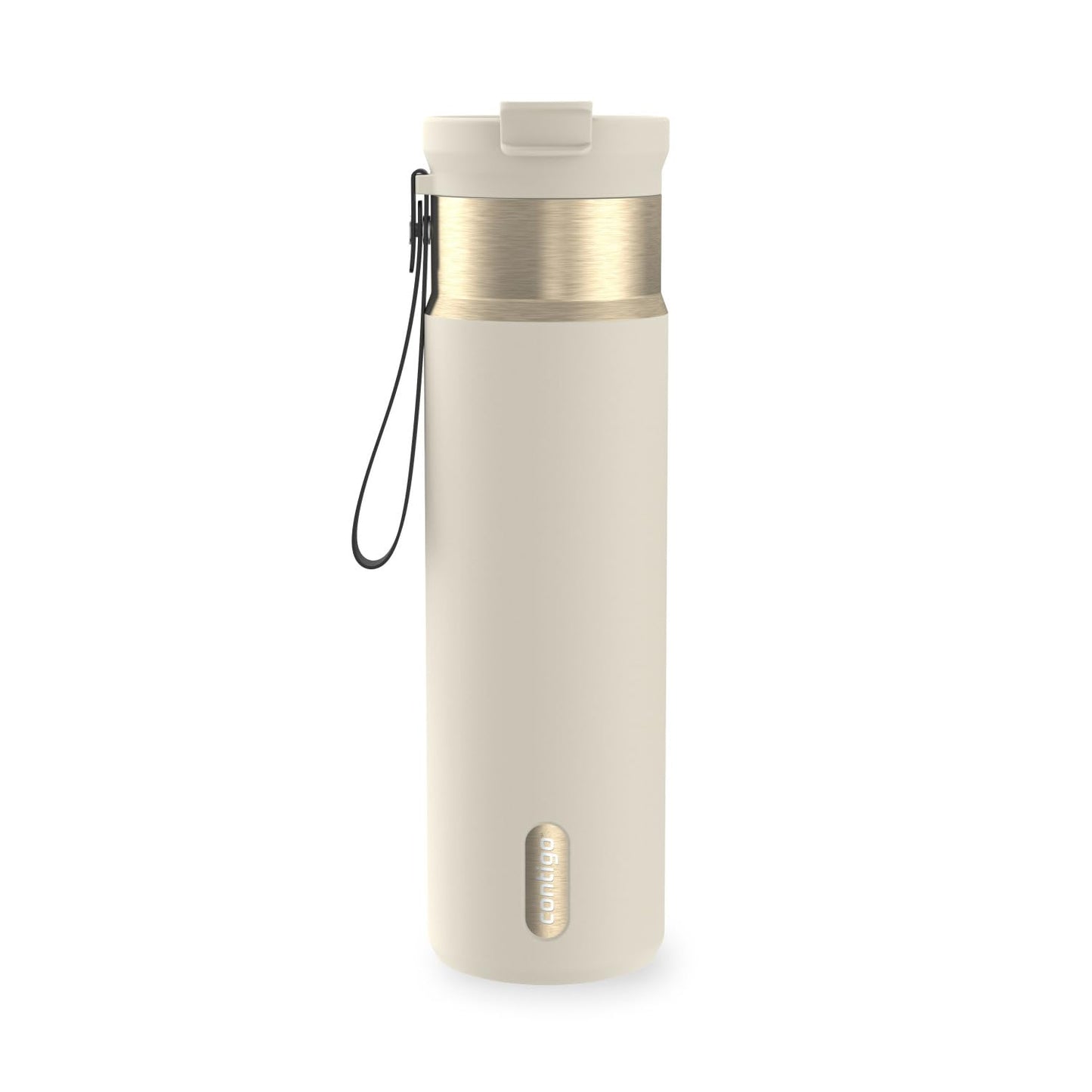 Contigo DualSip 24 oz Water Bottle w/Carry Strap & 2-Way Lid (Drink from Straw or Spout) | Vacuum-Insulated Stainless Steel for Cold Drinks | 100% Leakproof | BPA & Lead-Free | Dishwasher Safe 🍁 All In One Marketplace Canada