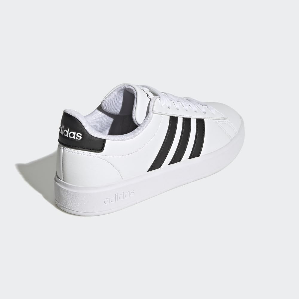 Adidas Women's Grand Court 2.0, White/Core Black/Core Black, 9.5 adidas